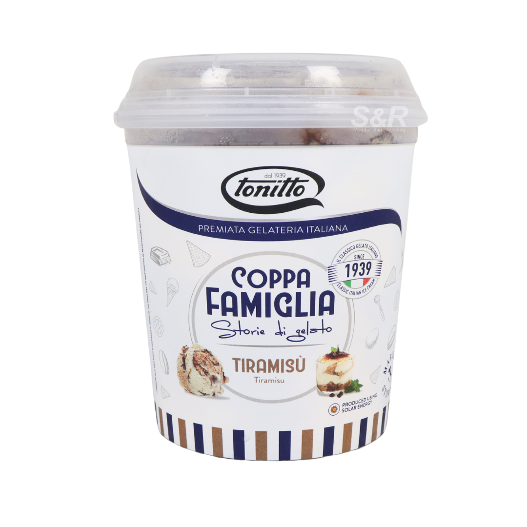 Tonitto Coppa Famiglia Tiramisu Gelato 1L